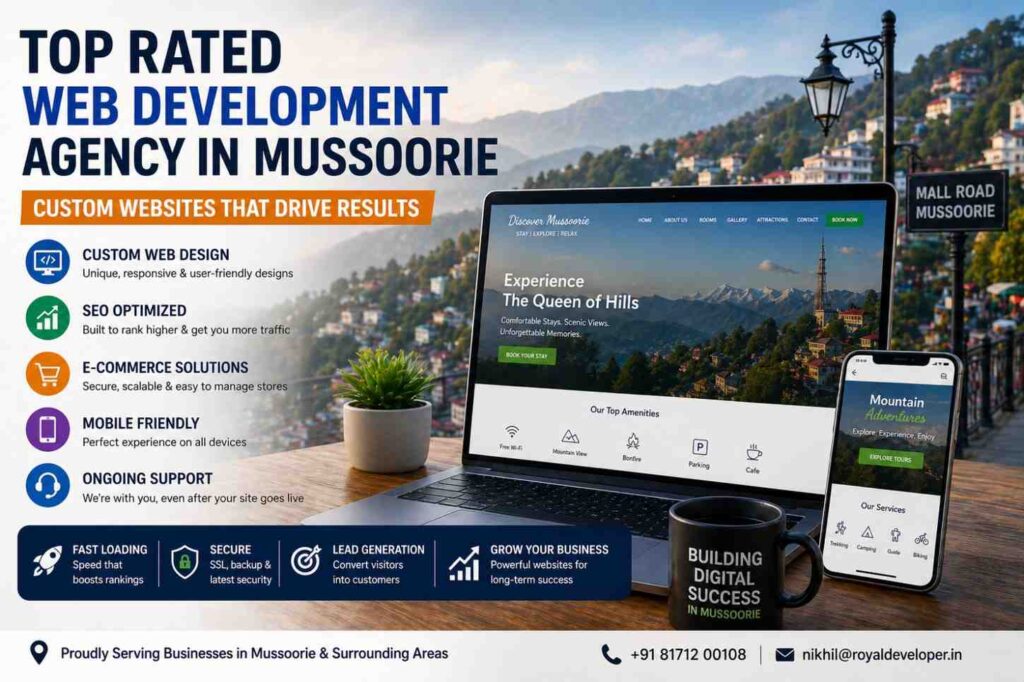 Web Development Agency in Mussoorie